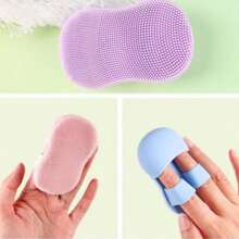 Conjunto de 5 faixas de cabeça para lavar o rosto, esponja para maquiagem, cuidados com a pele, faixa de cabeça de tecido felpudo, bolha macia, faixa de cabelo para mulheres e meninas, acolchoada e antiderrapante, acessório para cabelo grosso, volta às aulas