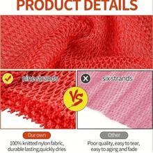 1 件非洲沐浴海绵非洲网长网沐浴海绵去角质淋浴身体磨砂膏背部磨砂膏适合日常使用