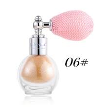 Julystar 6 Color Highlight Spray Powder, Glitter Fine, Natural Highlighting, Stage, Party Theme, Body Collarbone Embellishment - Multicolor - View 15