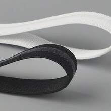 5 yardas/1cm de ancho Cinta elástica de silicona de alta resistencia, banda elástica antideslizante para correa de hombro, puño de manga, traje de baño, mangas, pelucas, corpiño de vestido y talla grande, multicolor - Multicolor - Ver 4