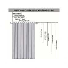 1pc 100% Blackout Window Curtain, Self-Adhesive Temporary Curtain Easy To Install, Suitable For Bedroom, Kitchen Windows - White - View 3