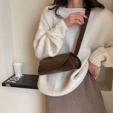 Women Crossbody - 咖色 - 查看 5