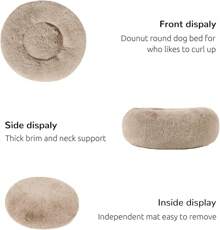 Hachikitty Calm Donut Cuddler, Cama grande para perro, 30': Suministros para mascotas
