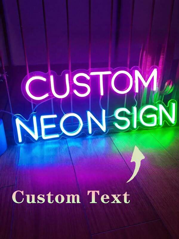 Luces de neón personalizadas LED, letreros de neón con texto y nombre personalizados, decoraciones de pared únicas y personalizadas, los regalos personalizados talla grande geniales y perfectos, luces de neón de texto iluminado en la pared, letreros de neón para aniversario de pareja, letreros de neón de cumpleaños, luces de nombre de boda, multifuncional, elegante, de alta calidad, colorido, regalos ideales para él, salón de té, hogar, jardín, oficina, para aniversarios, para el Día de San Valentín, para el Día de la Madre, para cumpleaños, para el Día del Padre, para graduación, para bodas, para inauguración de la casa