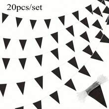 20 buc/set triunghiular colorat steaguri ghirlandă în vrac marea deschidere carnaval ziua de naștere petrecere decorare festival sărbătoare în aer liber