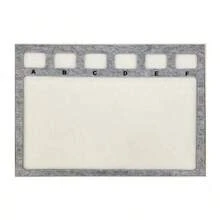 1 Pc Jewelry Making Design Board With Measurement Scale, Suitable For DIY Bracelet & Necklace Making, Bead Tray & Cushion Set