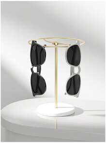1pc Desktop Rotating Sunglasses Display Holder Stand