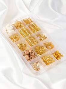 Bộ 135 món gồm dây buộc tóc và phụ kiện tóc màu vàng hỗn hợp, kiểu dáng boho thanh lịch, phù hợp cho phụ nữ và bé gái, bao gồm kẹp tóc, dây buộc tóc, phụ kiện tóc mùa hè, phụ kiện tóc ngày lễ, phụ kiện tóc cưới, v.v. - Nhiều màu - Xem 9