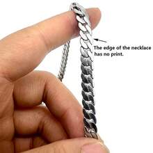 Men's Sweater Chain, Fashion Link With Unique Design And Hip-Hop Style Pendant For Men's Sweater Fathers Day Gift School Jewelry Men Y2k Accessories Goth Chains Jeans Accessories Gothic Jewellery Back To School Street Halloween Accessories Punk - Silver - View 11