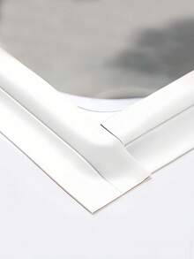 1 片高品质自粘密封胶带，耐用粘合剂，易于剥离和粘贴设计，适用于浴室、水槽、淋浴区、地板和墙壁表面的防水塑料边缘保护