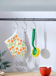 10 حزمة من خطاطيف الفولاذ المقاوم للصدأ على شكل حرف S بأحجام صغيرة/متوسطة/كبيرة - خطاطيف معدنية متعددة الأغراض للتعليق في المطبخ والورشة والحمام والحديقة، ديكور حمام، منظم حمام، عودة إلى المدرسة الصيفية اليوم الوطني