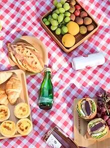 بطانية شاطئ سميكة فائقة الحجم 200 * 200 سم، حصير نزهة خارجي. مقاوم للماء، قابل للطي. بطانية شاطئ كبيرة مقاومة للرمال، حصير نزهة بنمط مربعات، جميل، قابل للغسل، محمول. حصير محمول مقاوم للماء والرمال، مناسب للتخييم والشاطئ والحديقة والأنشطة الخارجية والتنزه والسفر والمروج وحفلات الموسيقى في الحدائق والحصير العشبي.