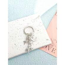 Cute Star Bag Charms Keychain - Shiny Celestial Charm For Keys, Bags & Car Decor - H - View 2