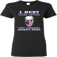 Women T-Shirts - 黑6 - 查看 1