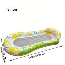 1 pièce Flotteur de piscine gonflable ultra-résistant - Chaise longue en PVC ultra-épaisse, antidérapante et séchage rapide pour adultes - Fête d'été, plage, lac, amusement aquatique dans le jardin - Flotteurs de piscine pour adultes - Chaise longue gonflable - Chaise flottante - Bouées de piscine - Flotteurs de piscine d'été