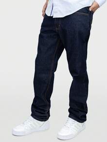 World JSM Silver Men Jeans - Azul Oscuro - 查看 3