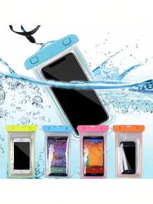 1 件通用防水手机袋，防水手机壳，适用于 14、13、12、11Pro Max、XS Plus，以及 Galaxy S22、S23 等 7.0 英寸及以下手机，3D 手机防水袋，兼容 5/3/2/1 等手机型号，适合游泳、潜水、漂流等水上运动，手机壳，钱包，适合户外运动、暑假、海滩旅行、度假村泳池