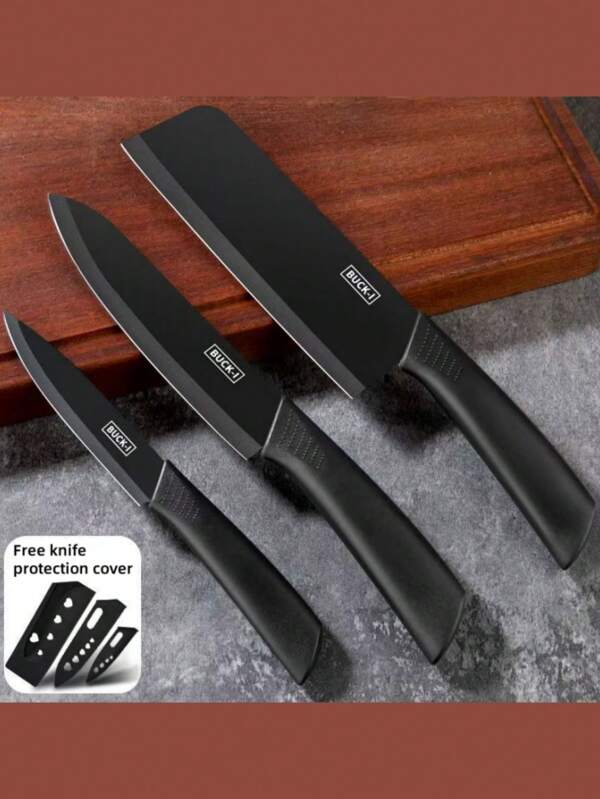 Kitchen Fruit Paring Knife, Extra Sharp Rust And Stain-Proof, Stainless Steel Knife Set With Sheath - Stays Sharp Longer And Never Rusts, Including Fruit Knife, Kitchen Knife, Kitchen Knife