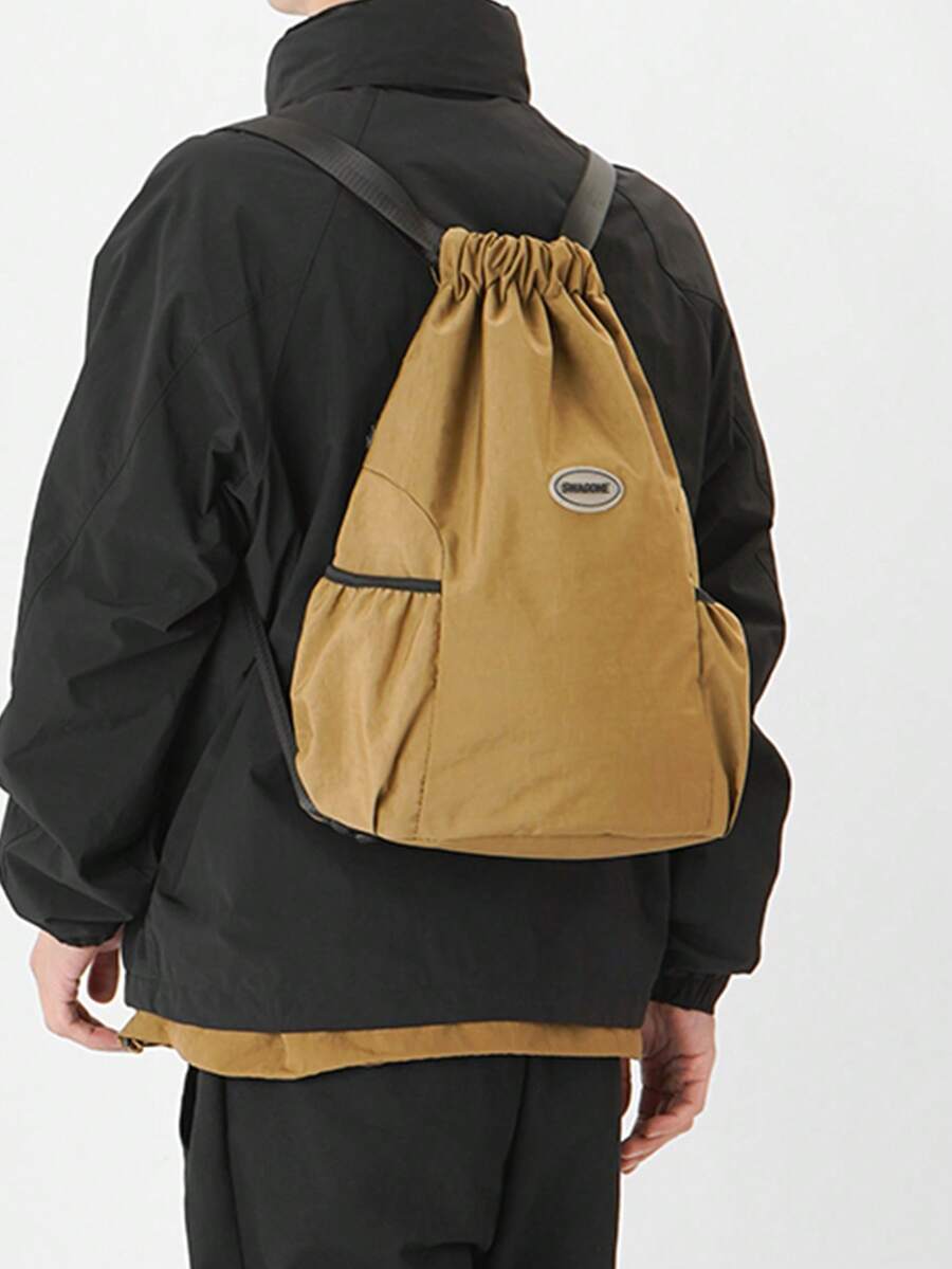 Unisex Casual Backpack, Versatile School Bag, Lightweight Rucksack - Multicolor - View 1