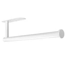 Wall Mounted Plastic Tissue Holder, No-Drill Bathroom Tissue Roll Holder, Practical Storage Organizer - 1pc