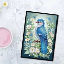 1 Conjunto Kit de Pintura de Diamante DIY com Cristais de Strass - Caderno de Couro Sintético Preto, Material Artesanal para Casa, Escritório e Escola, Presente Perfeito para a Volta às Aulas ou Acessório de Mesa Criativo, Presente Artesanal Único