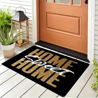 1pc Welcome To The Dark Side Doormat - Non-Slip, & Machine Washable Polyester Mat For High Traffic Areas, Indoor/Outdoor Decor - Easy To Clean,Soft And Comfortable Facecloth Floor Mat For Sink, Laundry Room, Doorway Dining Area, Bedroom, Shower Room, Indoor Mat, Bathroom Accessories