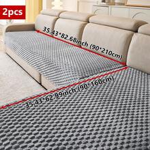 1/2 vỏ gối vải nhung thân thiện với vật nuôi, chống trượt cho mọi mùa, trang trí nhà cửa, phòng khách hiện đại cao cấp, vỏ gối sofa cao cấp - Nhiều màu - Xem 30