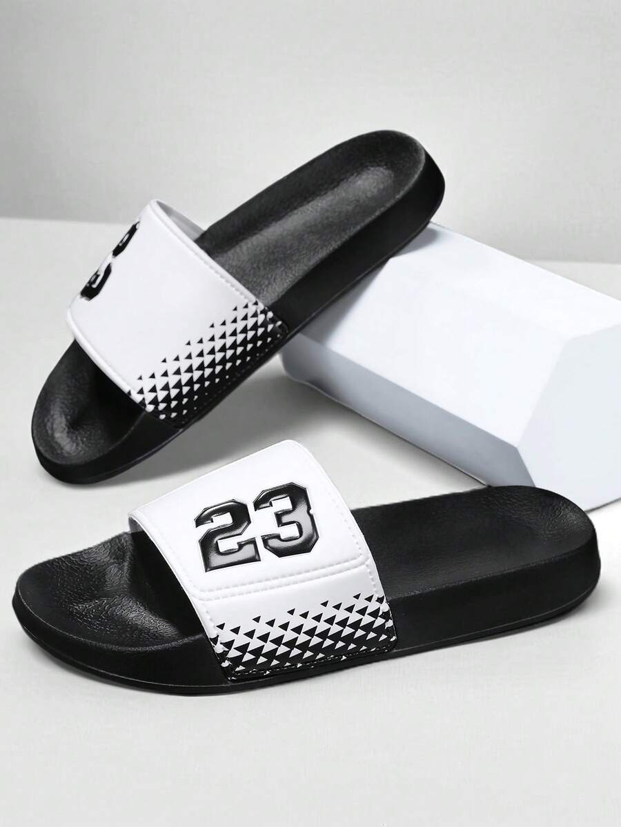 青少年秋冬室内拖鞋户外沙滩拖鞋校园浴室拖鞋泳池拖鞋运动凉拖鞋厚实柔软舒适斑马条纹拖鞋亲近自然