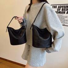 Women Shoulder Bags - 咖色小號 - 查看 4