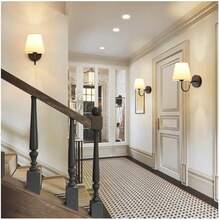 RGB灯泡/LED北欧壁灯可充电可拆卸无线卧室走廊过道室内照明床头灯装饰壁灯玄关房屋室内装饰灯