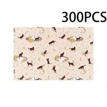 1/4/6/Stück kreatives abstraktes Tischset aus Leinen mit einfachem Katzenmuster, Größe 30 x 45 cm/12 x 18 Zoll, mit mehreren Stilen zur Auswahl, geeignet als Schreibtischdekoration, Familienfeiern, Küchen- und Restaurantdekoration. - Verschiedenfarbig - Übersicht 26