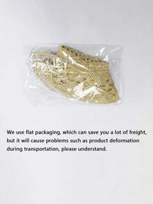 1 件纯色波西米亚休闲串珠宝石镂空防紫外线装饰编织巴拿马帽，时尚百搭，适合所有季节 - 巴拿馬草編帽 - 查看 10