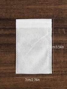 100 حزمة من أكياس القماش غير المنسوج بمقاس 7 سم * 9 سم، أكياس الشاي (بدون شاي)، أكياس منقي الشاي والتوابل، مختومة بحبال للاستخدام لمرة واحدة، منقي متعدد الأغراض للمطبخ، مناسب للشاي والتوبل والقماش الناعم - مناسب للطهي والطب الصيني التقليدي ومرقة العظام - اكسسوارات المطبخ، أكياس شاي بسحاب/أكياس شاي لاستخدام لمرة واحدة/أكياس الليموناضة لتحضير الشاي والطهي، ألوان وأنماط عشوائية' - متعدد الألوان - مشاهدة 7