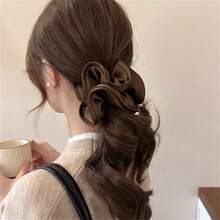 1 件新鲜蕾丝发圈，女士发带，2025 年新品，耐用发饰，春夏，马尾辫夹，发圈，发绳，发圈，橡皮筋，头饰