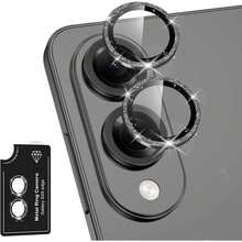1pc Camera Lens Protector For Samsung Galaxy A26/A36/A56/S25 Edge, Single Metal Ring Tempered Glass Lens Cover, [Strong Adhesion] Anti-Scratch HD Transparent Lens Cap, 9H HD Camera Protector, Easy To Install, Applicable For Samsung Galaxy S25 Edge In Silver, Pink, Blue, Purple - Multicolor - View 30