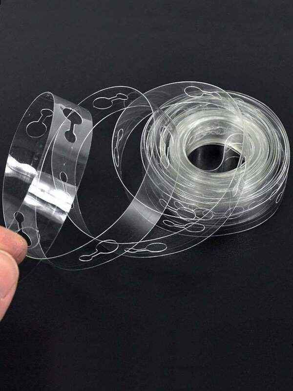 1 rouleau Kit d'arche de ballons avec 15 connecteurs d'arche de ballons, convient pour décorer des guirlandes de ballons, des fêtes, des mariages, des anniversaires et des décorations de fête