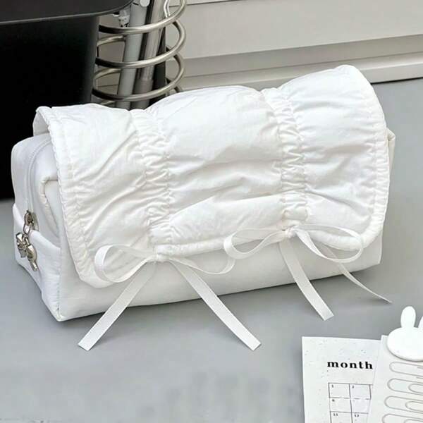 1pc Cute Pencil Case Cartoon Large Capacity Pencil Case Japanese And Korean Student Pencil Case Boys And Girls Pencil Case, Pencil Case, Multi-Function, Simple Pencil, Pencil Case, Makeup Case, Pencil Case, Washing Case, Pencil Case, Pencil Case, Pencil Case, Simple Pencil Case,School Supplies,Back To School