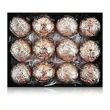 8CM/12PCS RETRO CHRISTMAS BALL SET DECORATIONS CHRISTMAS INDOOR HOLIDAY CHRISTMAS TREE ORNAMENTS HANGING BALLS Home Decor Christmas Decorations Room Decor Winter Christmas Decorations Home Christmas Gifts Christmas Decor - Multicolor - View 9