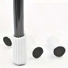 4 PIEZAS de Calcetines para patas de mesa y silla, perfectos para reducción de ruido, protección de piso, fundas antideslizantes para patas de silla, mangas para patas de muebles, alta elasticidad, almohadillas tejidas para muebles - Multicolor - Ver 7