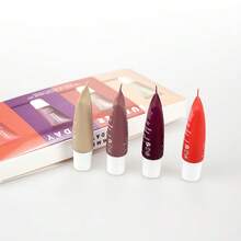 1 套迷你中性唇膏，透明保湿高光泽唇膏，保湿唇膏透明保湿唇油 - 彩色 - 查看 6