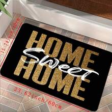 1 Stück "Willkommen auf der dunklen Seite" thematische Fußmatte - rutschfest, maschinenwaschbar aus Polyestermaterial, geeignet für stark frequentierte Bereiche, Innen-/Außendekoration - leicht zu reinigen, weiches & bequemes Stoffmatte, kann in Waschbecken, Waschküche, Eingangsbereich, Esszimmer, Schlafzimmer, Dusche, Innenräumen verwendet werden, ein ideales Badezimmer-Accessoire. - Verschiedenfarbig - Übersicht 16