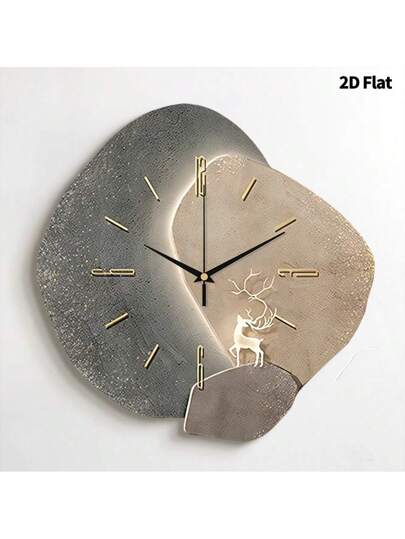 1pc Moderne Elegante ation Wand Clock, Super Silent Quartz Movement, No Ticking, ating Clocks In Living Rooms,Bedroom Room, Offices, Restaurant, Cafes, Perfect ative Friends Family Home Room view 2