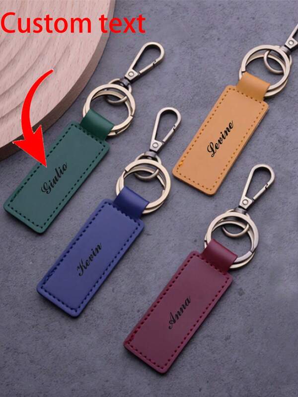 Personalised Leather Wristlet Keychain Wrist Strap Keyring For Car Key Holder For Women Gift For Best Friend Gift For Housewarming, Dawg, Engraved, Sequines, Stainless, Vintage, Casual, Unisex, Hipster, Old Money, Stylish, Custom, Personalized, Unique, Customized