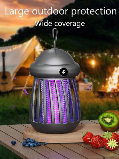 USB充电式电动捕蝇器、灭蚊灯、便携式灭蚊器、杀虫器、驱蚊器、户外静音、防蚊