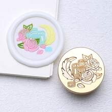 1 件,玫瑰花园系列蜡印头,剪贴簿/信封信/婚礼邀请函/DIY 手工礼品装饰,学校用品,返校 - 多尺寸 - 查看 13