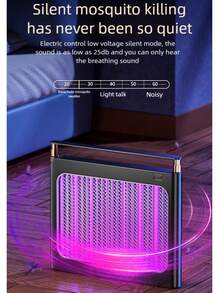 OBOVAY Electric Insect Killer Portable Electric Bug Zapper Wall Mounted Fly Eliminator For Reducing Flying Insects, USB Powered - Multicolor - View 8