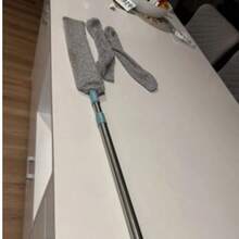 1pc Ultra Microfiber Telescopic Handle Duster Set - Flexible, Wet And Dry Use, Suitable For Home Cleaning - Furniture, Sofa, Bedroom, Living Room, Bathroom