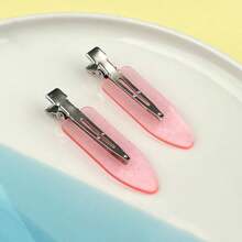 10 Stück/Set Niedliche schmerzlose dekorative Haarspangen für Damen, unsichtbare Haarklammern für Pony, Barrettes, Haarspangen, Alligator Haarklammern