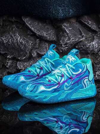 2025 New Versatile Basketball Shoes, Comfortable Non-Slip Men's Sports Shoes, Men's Casual Shoes With Friction Sound Soles, Outdoor Thick-Soled Elevating Shoes, Dominate The Basketball Court And Playground, (Note: The Paint On The Soles Is Uneven, And The Patterns Are Asymmetrical)
