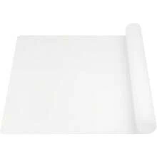 ‌Large 24"X16" Silicone Counter Mat - Heat Resistant & Non-Slip Kitchen Protector For Countertops, Cooking, Baking - Multi-Purpose Surface Cover For Appliances, Crafts & Dining Table Decor (White) - Mặc định - Xem 1